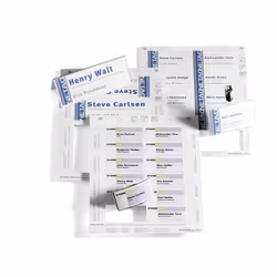 Durable BADGEMAKER Planches d'impression pour badge nominatifs Blanc 280 pièce(s) - Vue supplémentaire 5