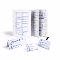 Durable BADGEMAKER Planches d'impression pour badge nominatifs Blanc 280 pièce(s) - Vue supplémentaire 6