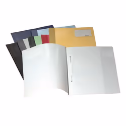 Durable 2500-06 protège documents PVC Bleu