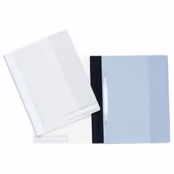 Durable CLEAR VIEW MANAGEMENT FILE A4 protège documents PVC Rouge, Transparent