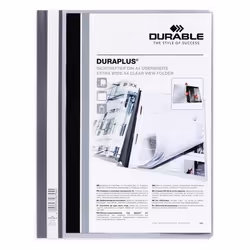 Durable DURAPLUS, Gris, A4, 1 pochettes, 1 pièce(s)