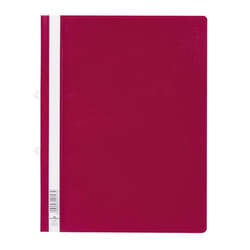 Durable Clear View Folder protège documents PVC Rouge