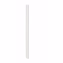Durable Baguettes à relier A4, 6mm, Plastique, Blanc, A4, 60 feuilles, Allemagne, 13 mm