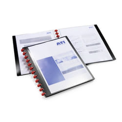 Durable 2427-01 protège-documents de présentation 20 feuilles A4