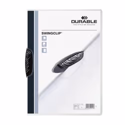 Durable Swingclip, Noir, 30 feuilles, A4, 1 pièce(s)