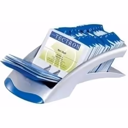 Durable VISIFIX desk, Argent, 200 cartes, 72 x 104 mm, 245 mm, 67 mm, 131 mm