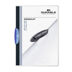 Durable Swingclip protège documents Plastique Bleu