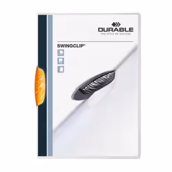 Durable Swingclip, Orange, 30 feuilles, A4