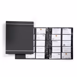 Durable VisiFix A4 porte cartes de visite 20 pochettes