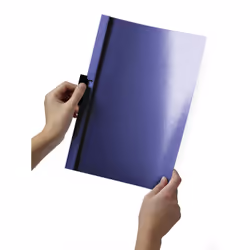 Durable 220057 protège documents PVC Anthracite, Gris