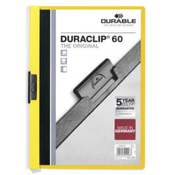 Durable DURACLIP 60 protège documents Jaune