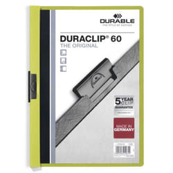 Durable DURACLIP protège documents Vert