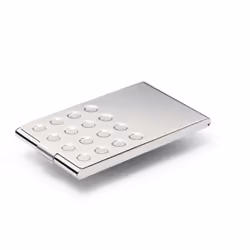 Durable 244023 rangement de cartes de visites Argent