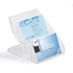 Durable 2439 rangement de cartes de visites Plastique Transparent