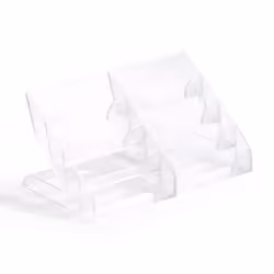 Durable 2439 rangement de cartes de visites Plastique Transparent