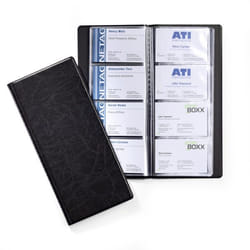 Durable 240201 rangement de cartes de visites Noir