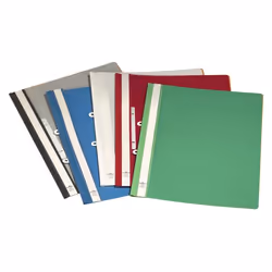 Durable Clear View Folder protège documents PVC Noir