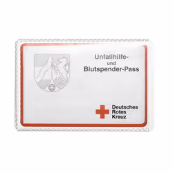 Durable 213619 portefeuille, étui pour cartes, support de documents de voyage Couverture Transparent