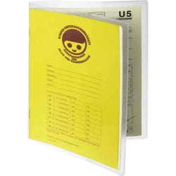 Pochette de protection - Durable - A6 - Transparent - PP - 2 compartiments