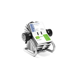 Durable 248123 rangement de cartes de visites Argent
