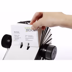 Durable 248123 rangement de cartes de visites Argent - Vue supplémentaire 5
