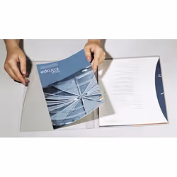 Durable 2512-19 classeur à anneaux A4 Transparent