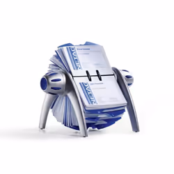 Durable Visifix flip rangement de cartes de visites Bleu, Argent - Vue supplémentaire 6