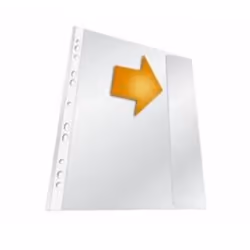 Durable 266419, 210 x 297 mm (A4), Transparent, Polypropylène (PP), Portrait, Bord, 0,13 mm