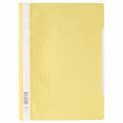 Durable 2573-04, Transparent, Jaune, Polypropylène (PP), A4