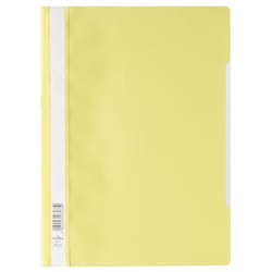 Durable 2573-04 protège documents Polypropylène (PP) Transparent, Jaune