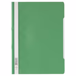 Durable 2573-05, Vert, Transparent, Polypropylène (PP), A4