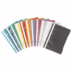 Durable 2573-07 protège documents Polypropylène (PP) Bleu, Transparent