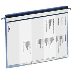 Durable 2555 dossier suspendu A4 Bleu 1 pièce(s)