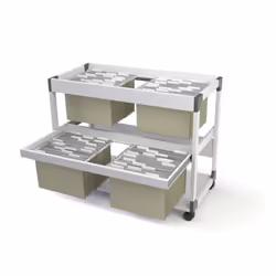 Durable 200 Multi Duo Boîte à archives Gris