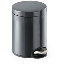 Poubelle Durable 341058 5 l (ø x h) 205 mm x 290 mm métal, plastique anthracite-gris 1 pc(s)