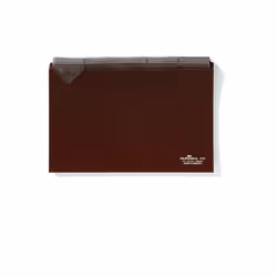 Durable 315111 intercalaire de classement Onglet avec index vierge PVC Marron