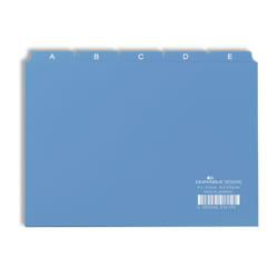 Durable 3650/06 intercalaire Bleu 25 pièce(s)