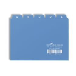 Durable 3660/06 intercalaire Bleu 25 pièce(s)