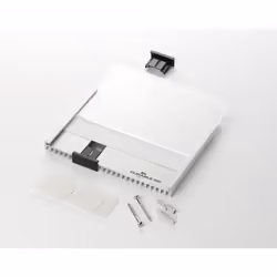 Durable 480123 support de panneau et stand d'information Aluminium Argent