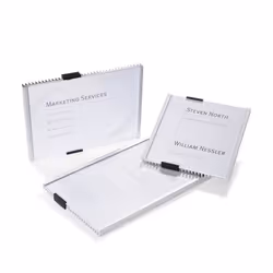 Durable INFO SIGN Support de panneau 15 x 15cm Acrylique, Aluminium Argent