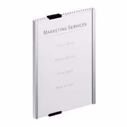 Durable Info Sign, Acrylique, Aluminium, Argent, 149 mm, 210,5 mm