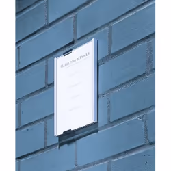 Durable Info Sign Acrylique, Aluminium Argent - Vue supplémentaire 4