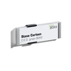 Durable 480023 support de panneau et stand d'information Acrylique, Aluminium Argent