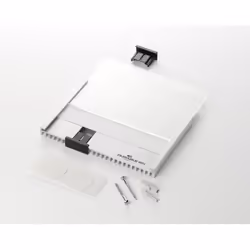 Durable 480023 support de panneau et stand d'information Acrylique, Aluminium Argent