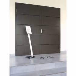 Durable INFO SIGN Stand d'information A4 Acrylique, Aluminium Argent - Vue supplémentaire 11