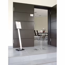 Durable INFO SIGN Stand d'information A4 Acrylique, Aluminium Argent - Vue supplémentaire 8