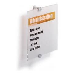 Durable 482419 Plaque et signal décoratifs pour intérieur