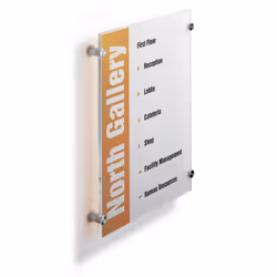 Durable Crystal Sign, A3, Transparent, 297 mm, 420 mm