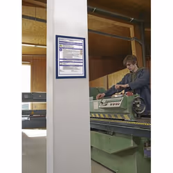 Durable 4872-07 cadre magnétique A4 Bleu