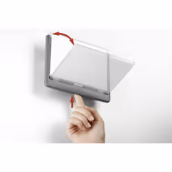 Durable 486637 support de panneau et stand d'information A5 Plastique Graphite - Vue supplémentaire 7